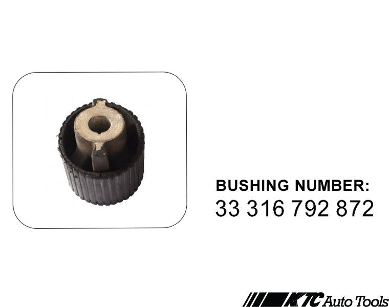 Silent block bushing set ∙ rear ∙ BMW, Silentlager- / Buchsen Werkzeug, Bearing and bushing tool sets, Motor/commercial vehicle specialty tools, product worlds