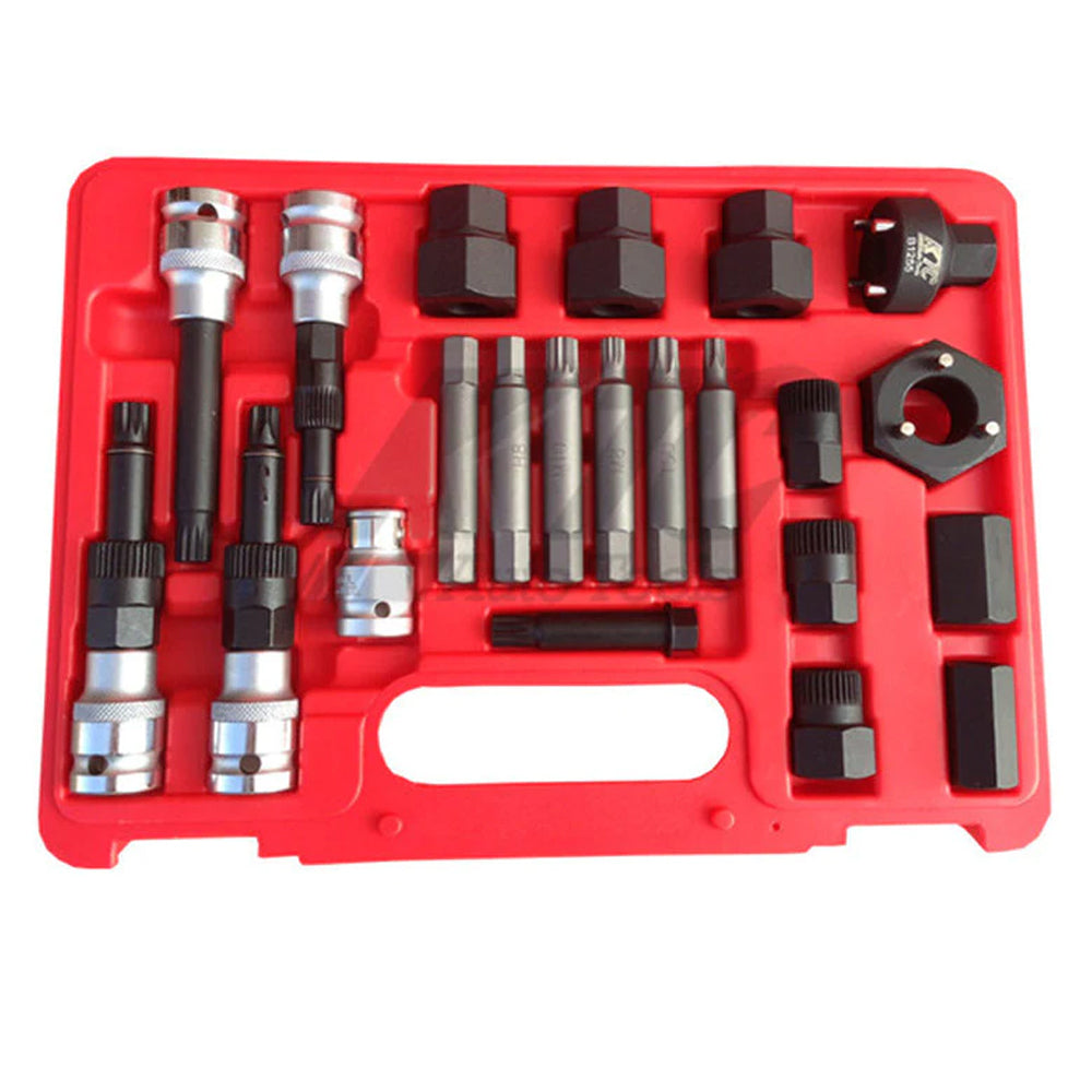KS Tools 150.3100 - Module d'outils pour montage et démontage poulies débrayables d'alternateurs - 13pièces KS Tools 150.3100 - Module d'outils pour montage et démontage poulies débrayables d'alternateurs - 13pièces