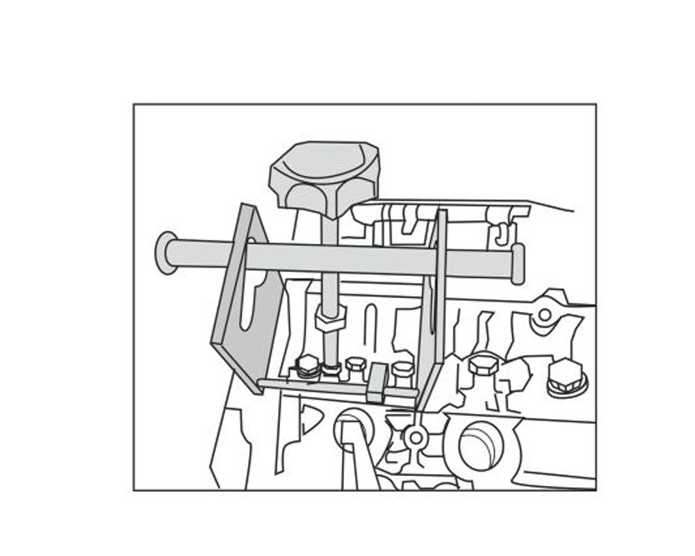 AUDI A4 & VW Passat B5 Valve Spring Compressor | KTC Auto Tools